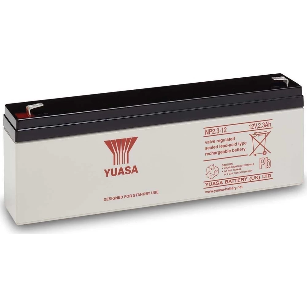 Μπαταρία VRLA-AGM YUASA NP2.3-12 | 12V 2.3Ah
