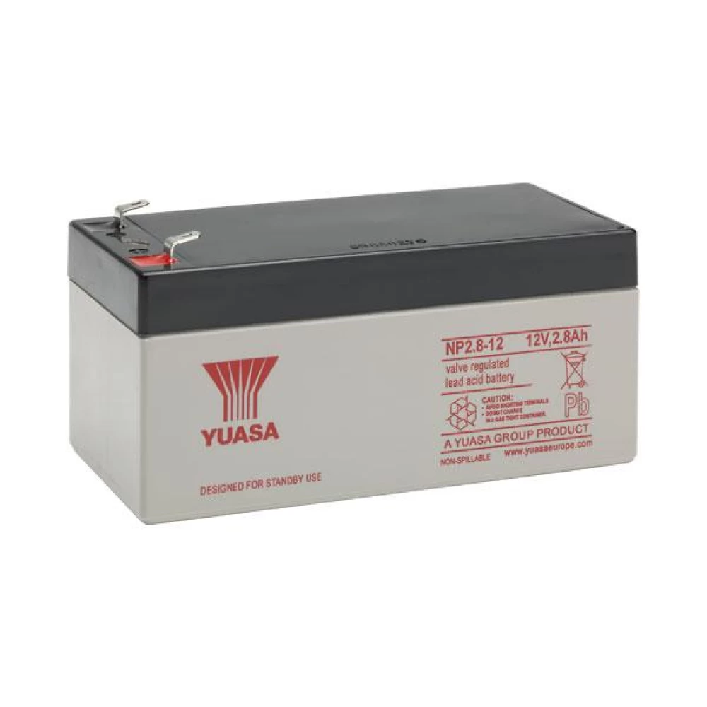 Μπαταρία VRLA-AGM YUASA NP2.8-12 | 12V 2.8Ah