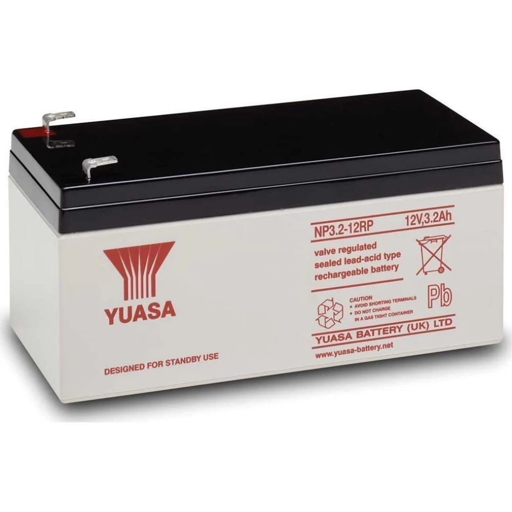 Μπαταρία VRLA-AGM YUASA NP3.2-12 | 12V 3.2Ah