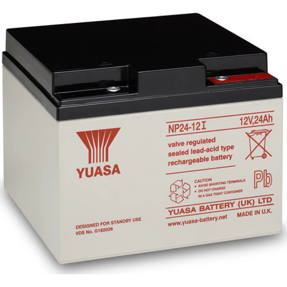 Μπαταρία VRLA-AGM YUASA NP24-12I | 12V 24Ah