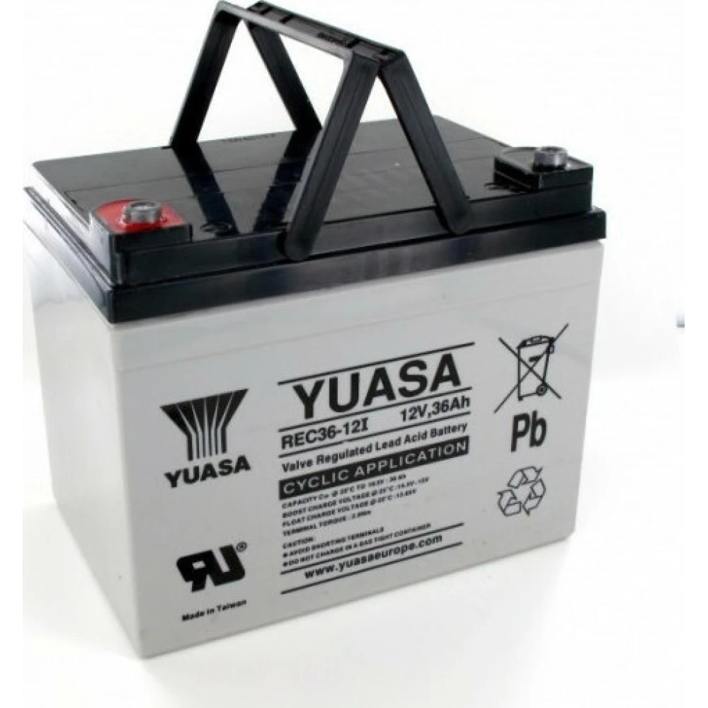 Μπαταρία VRLA YUASA High Cyclic REC36-12I| 12V 36Ah