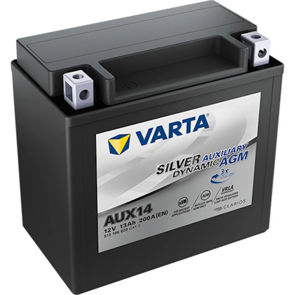 Μπαταρία αυτοκινήτου AUX14 VARTA 13Ah 200A Auxiliary AGM Start - Stop