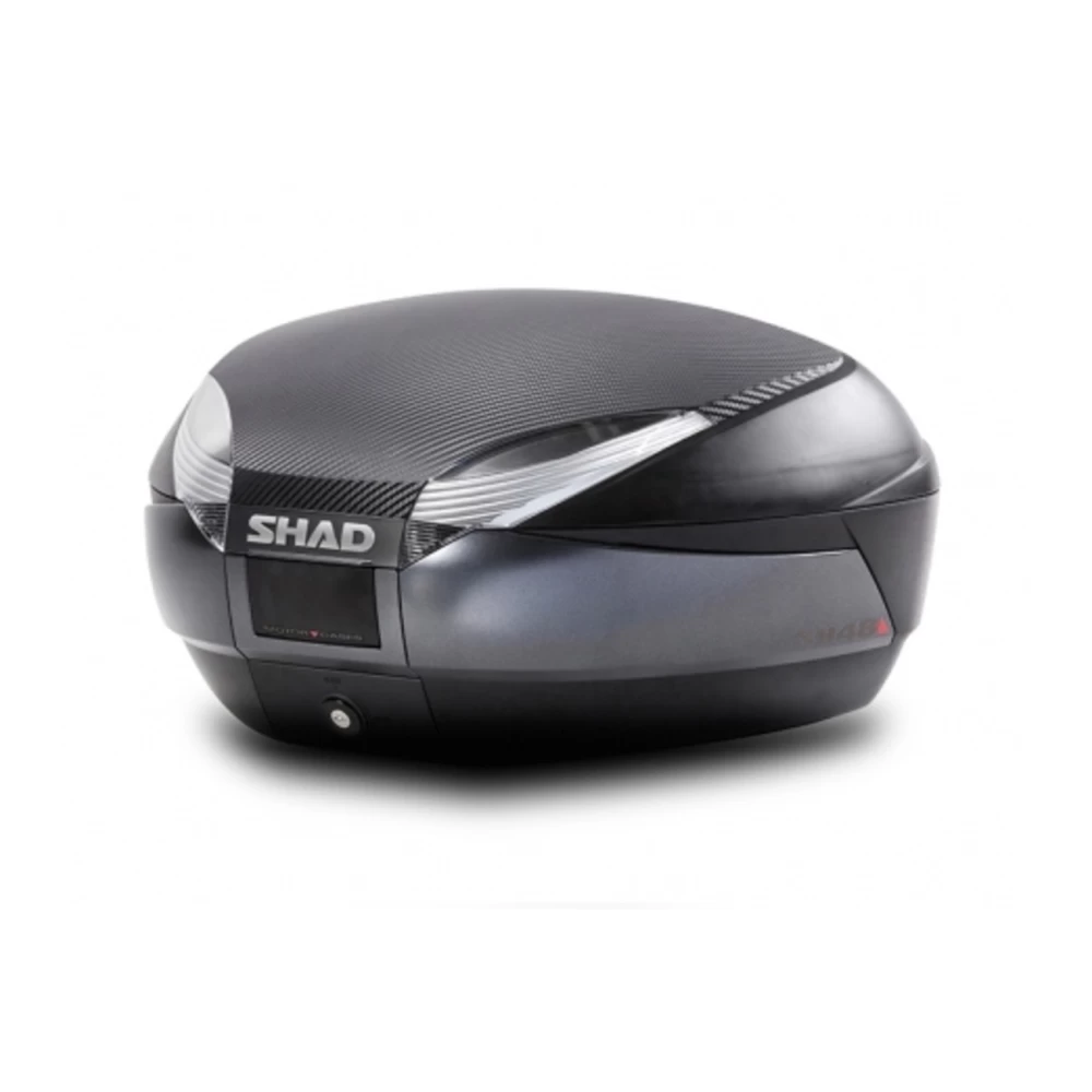 Βαλίτσα Μηχανής SHAD Carbon Με Μαξιλάρι Πλάτης SH48 48lt