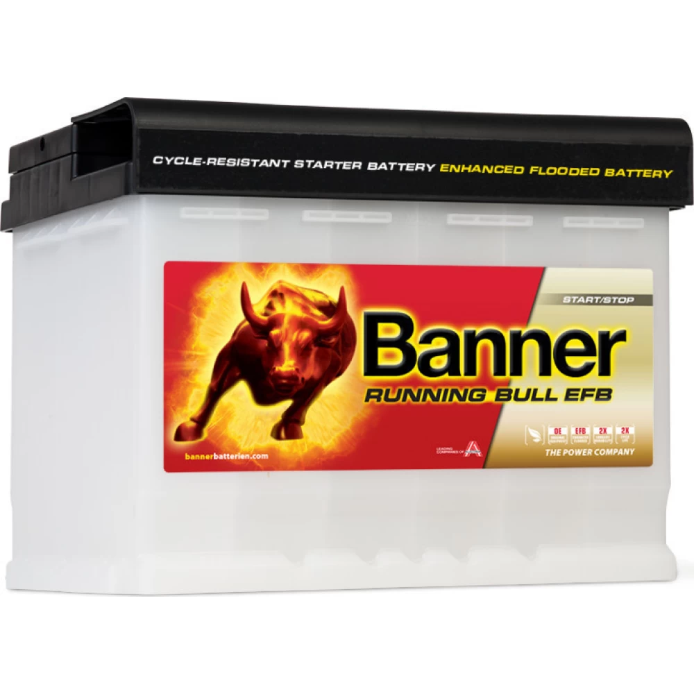 Μπαταρία αυτοκινήτου BANNER 65Ah 640A Running Bull EFB PRO 56511