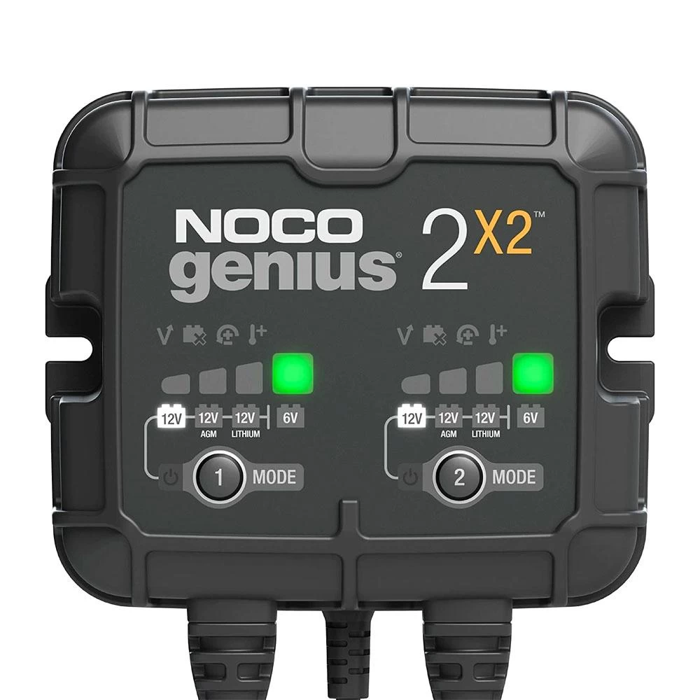 Φορτιστής/Συντηρητής NOCO Genius2X2 6V & 12V 4A 