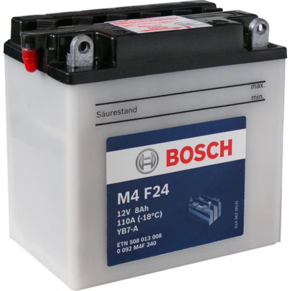 YB7-A Μπαταρία Μοτοσυκλέτας BOSCH M4F24 8Ah