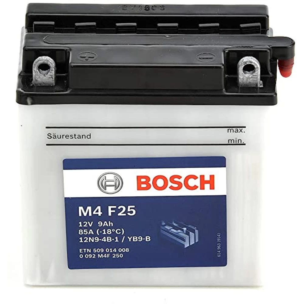 YB9-B Μπαταρία Μοτοσυκλέτας BOSCH M4F25 9Ah