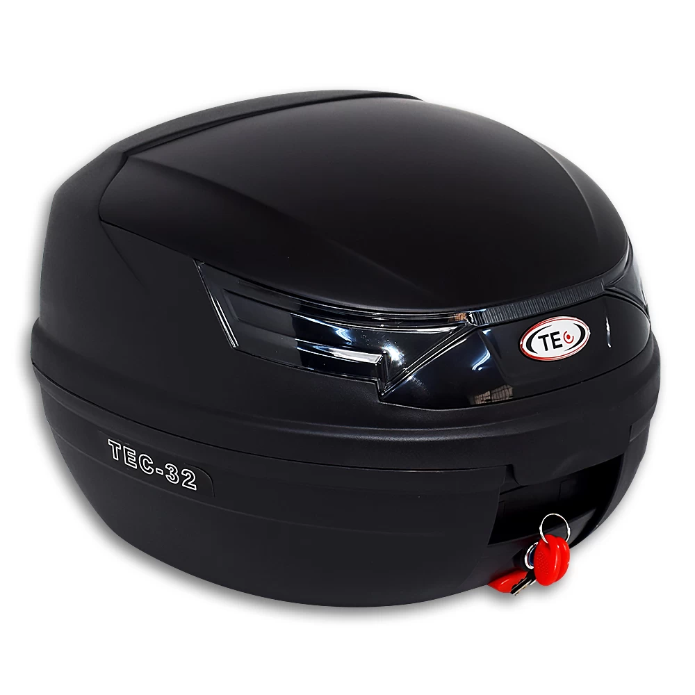 Βαλίτσα Μηχανής TEC 32lt - Μαύρη με μαύρα κρύσταλλα
