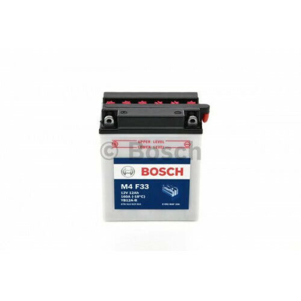 YB12A-B Μπαταρία Μοτοσυκλέτας BOSCH M4F33 12V 12Ah 160A