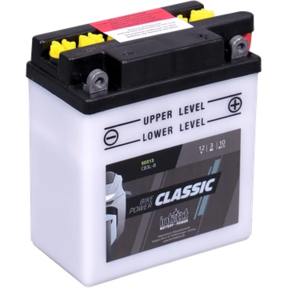 CB3L-B (ΥΒ3L-B) Μπαταρία Μοτοσυκλέτας INTACT CLASSIC 12V 3Ah 10A