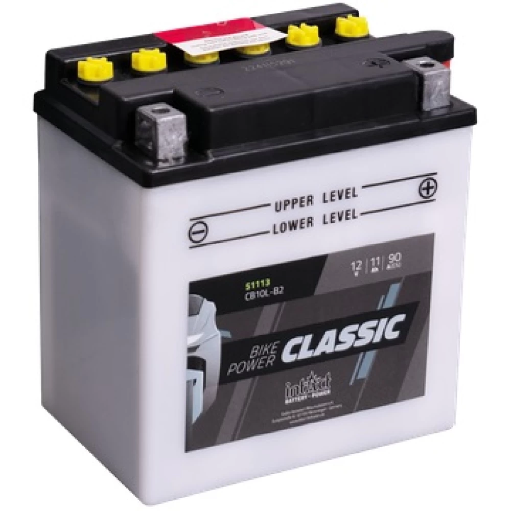 CB10L-B2 (YB10L-B2) Μπαταρία Μοτοσυκλέτας INTACT CLASSIC 12V 11Ah 90A