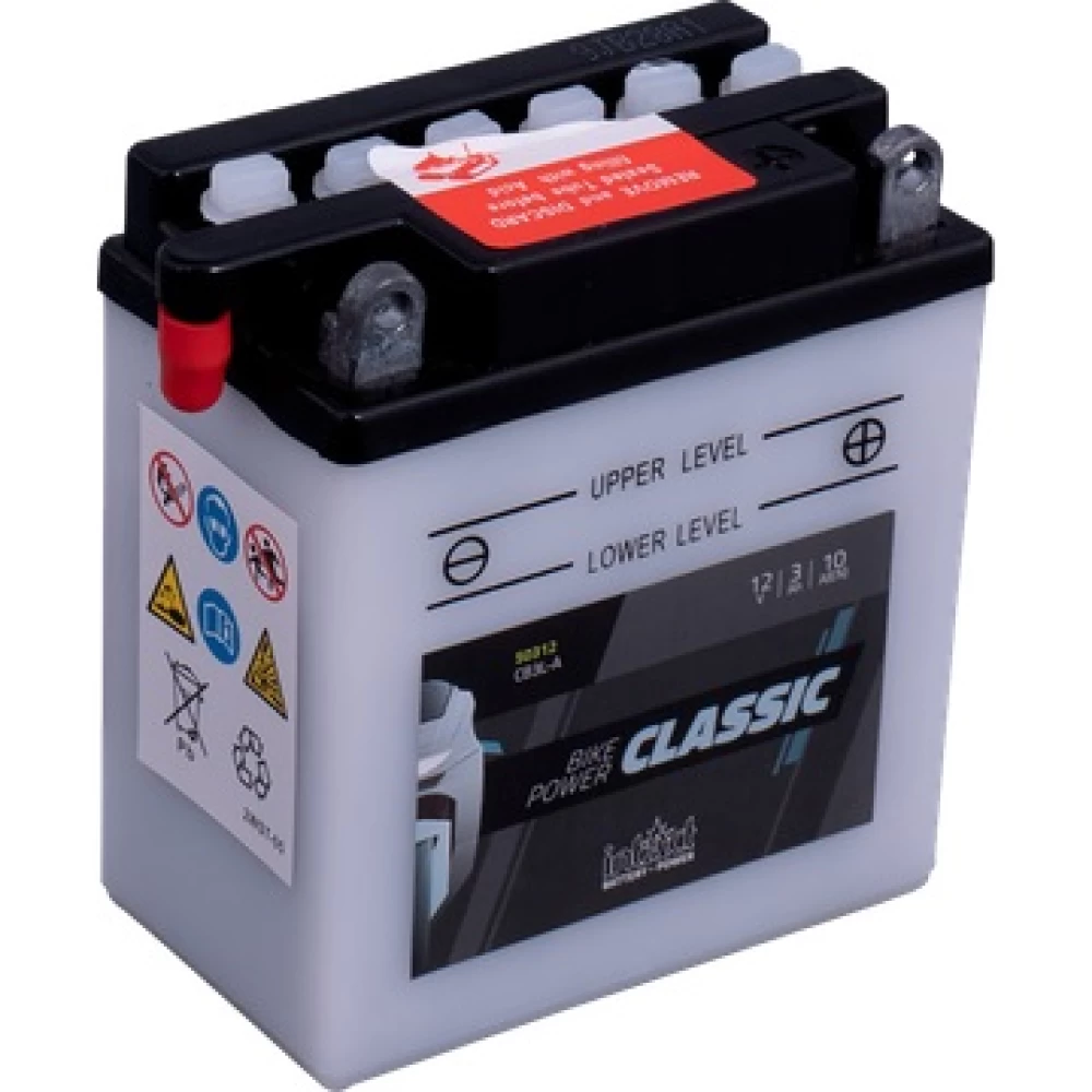 CB3L-A (YB3L-A) Μπαταρία Μοτοσυκλέτας INTACT CLASSIC 12V 3Ah 10A