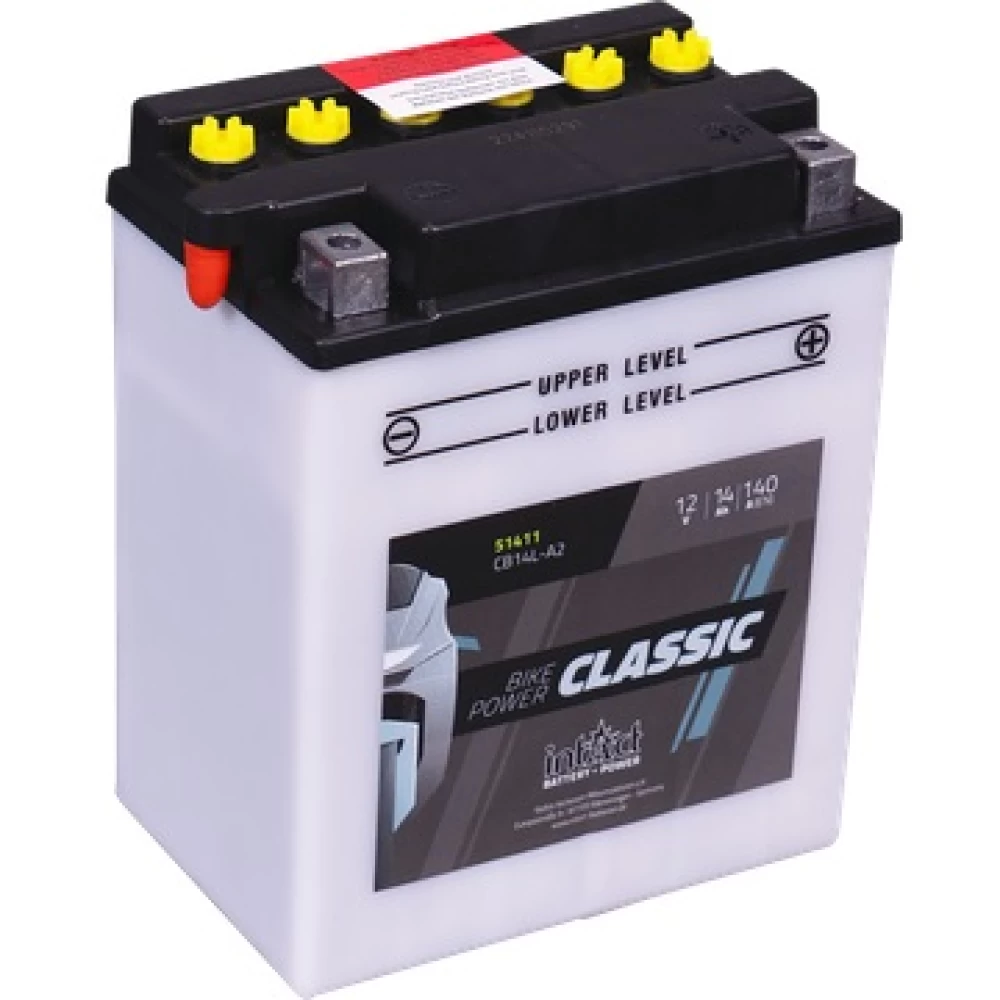 CB14L-A2 (YB14L-A2) Μπαταρία Μοτοσυκλέτας INTACT CLASSIC 12V 14Ah 140A