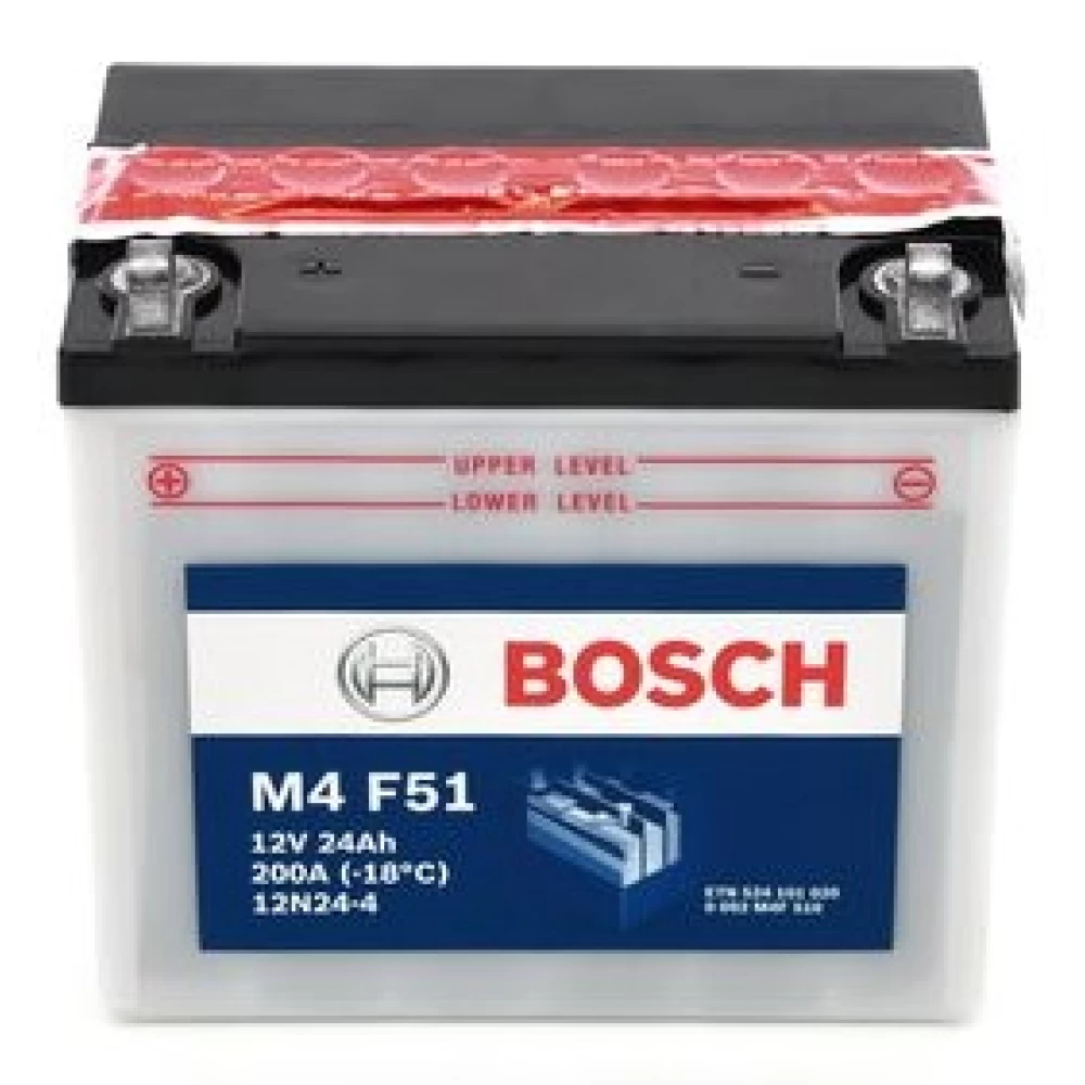 12N24-4 Μπαταρία Μοτοσυκλέτας BOSCH M4F51 24Ah