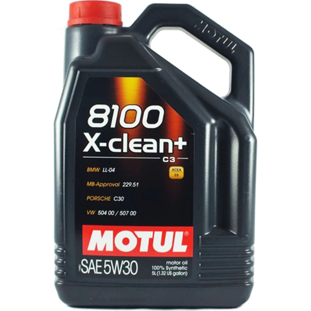 Λιπαντικό MOTUL 8100 X-CLEAN+ 5w-30 C3 5L