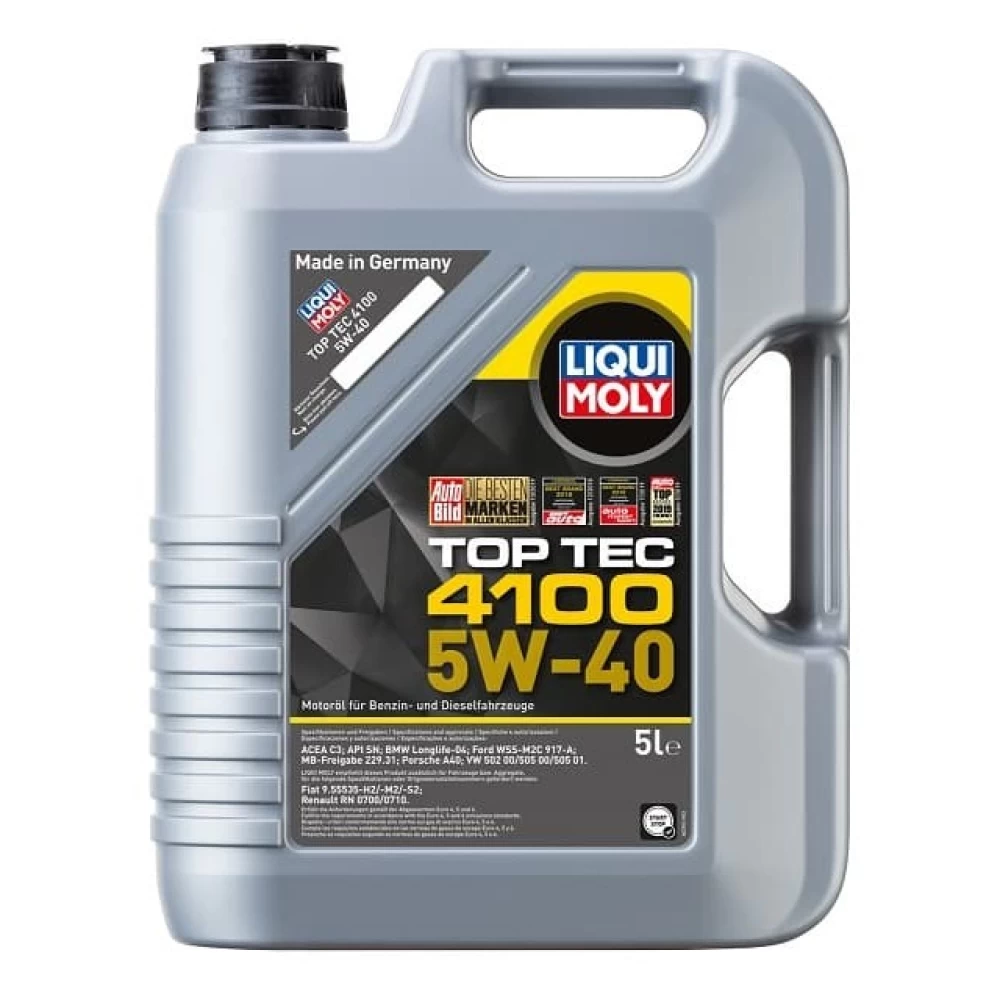 Λιπαντικό Liqui Moly Top Tec 4100 5W40 5L