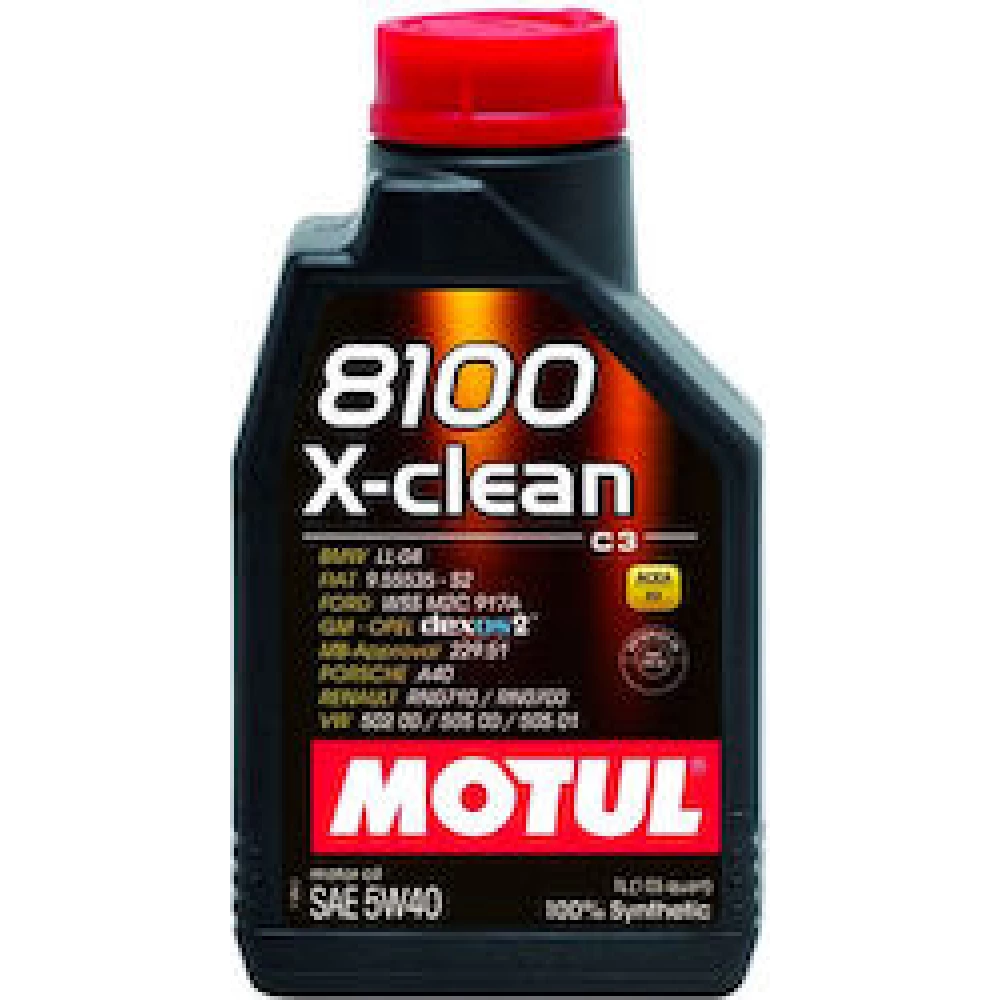 Λιπαντικό MOTUL 8100 X-CLEAN 5w-40 C3 1L