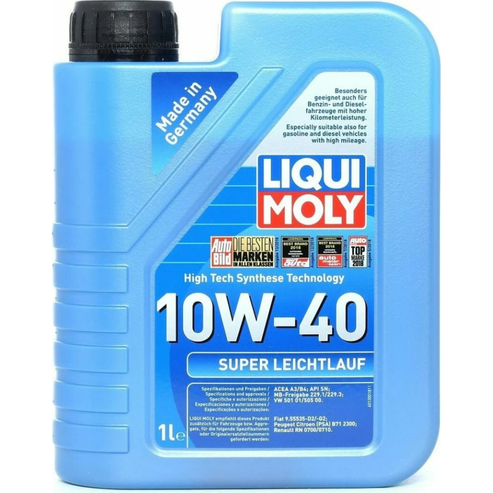 Λιπαντικό Liqui Moly SUPER LEICHTLAUF 10W-40 1L
