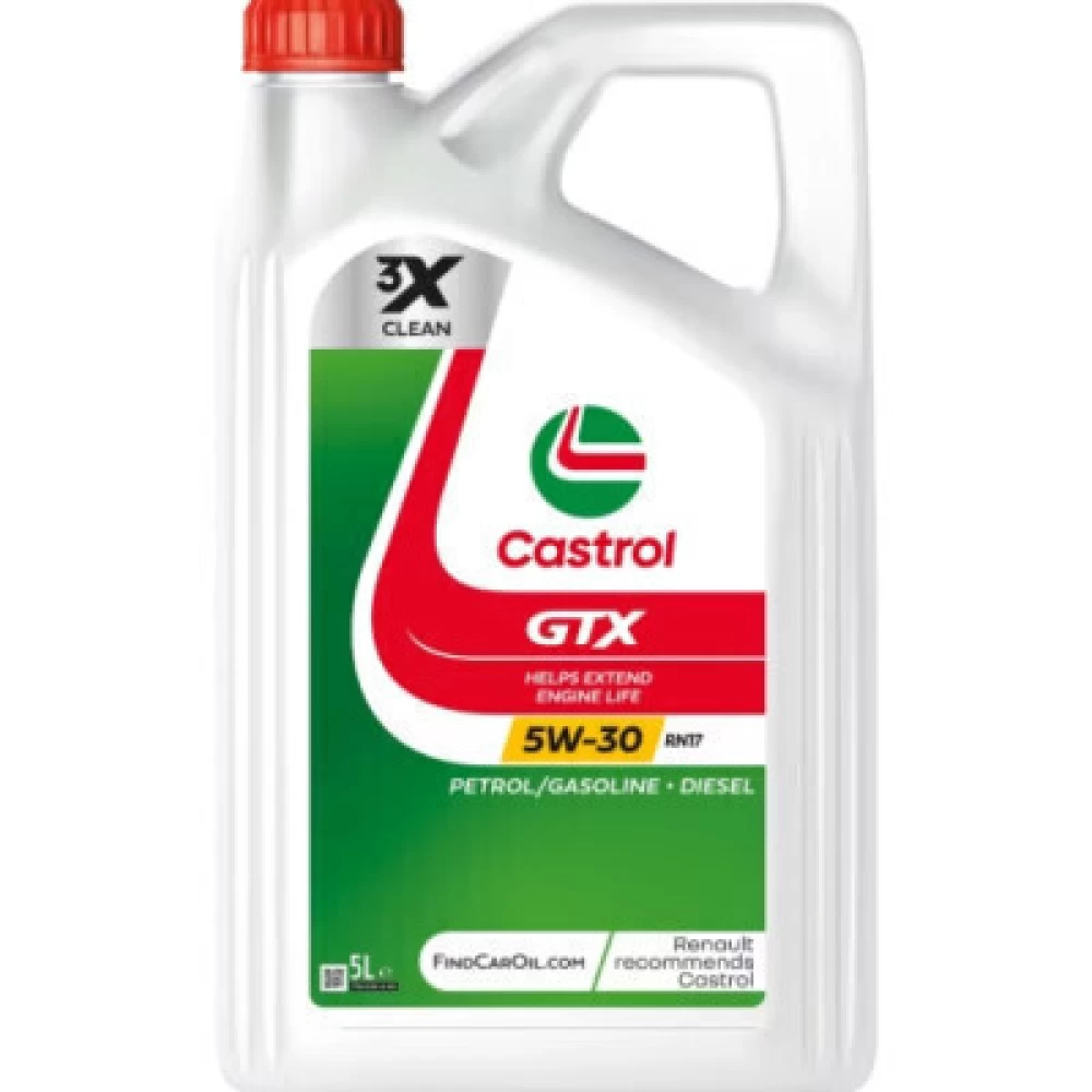 Λιπαντικό Castrol GTX 5W-30 RN17 5lt