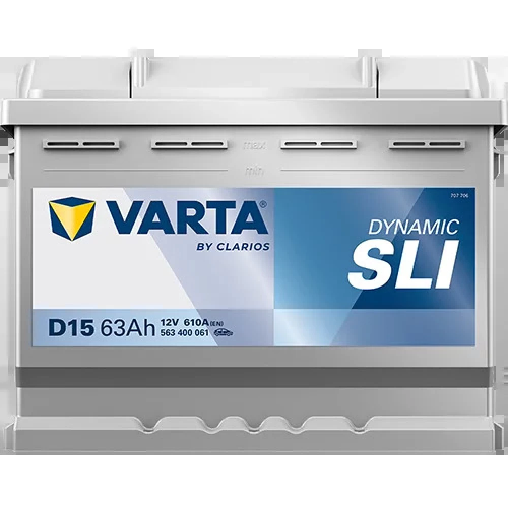Μπαταρία αυτοκινήτου VARTA 63Ah 610A SLI D15 Δεξιά+