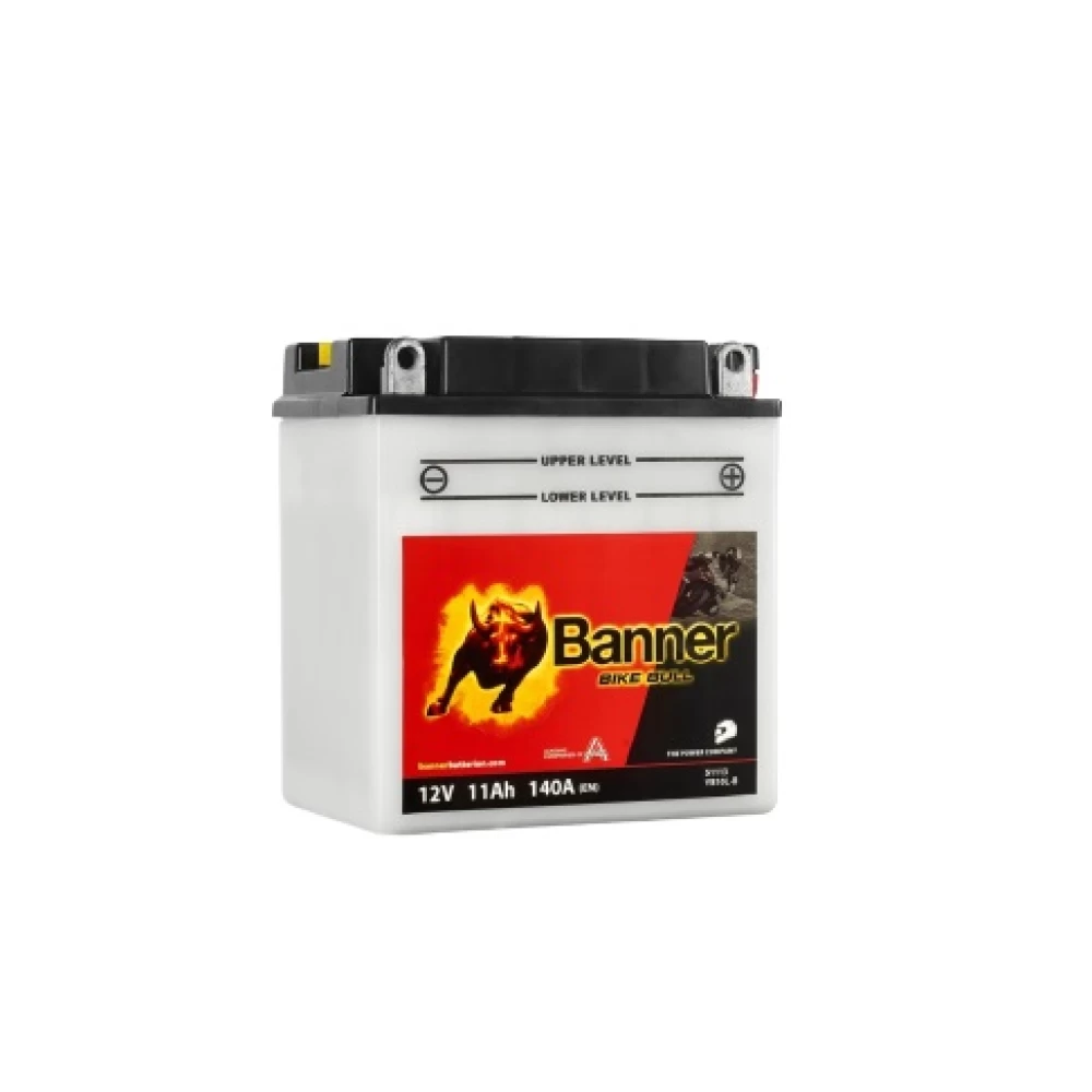 BB10L-B (YB10L-B) Μπαταρία Μοτοσυκλέτας BANNER Bike Bull 51113 12V 11Ah 140A