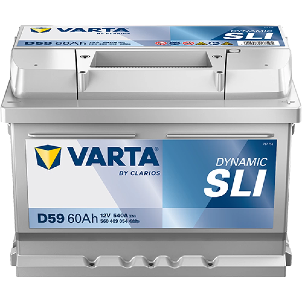 Μπαταρία αυτοκινήτου VARTA 60Ah 540A SLI D59 Δεξιά+