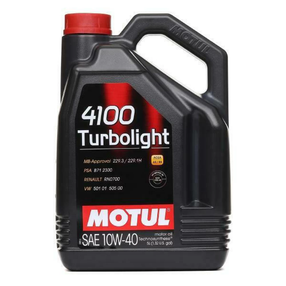 Λιπαντικό MOTUL 4100 TURBOLIGHT 10W-40 5L