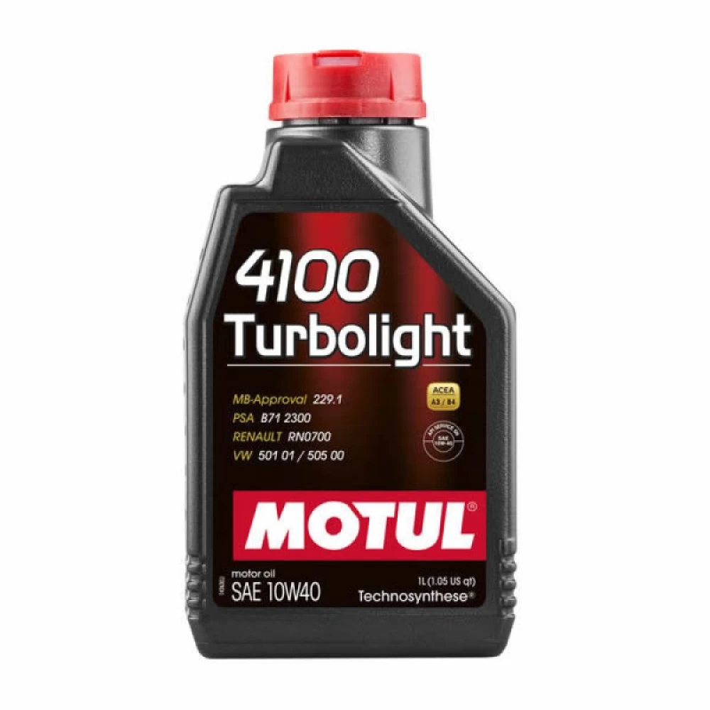 Λιπαντικό MOTUL 4100 TURBOLIGHT 10W-40 1L