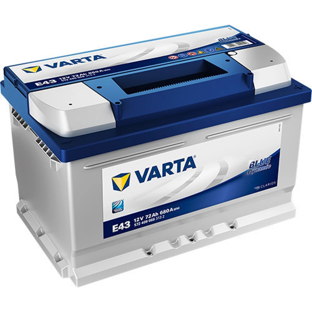 Μπαταρία αυτοκινήτου VARTA 72Ah 680A Blue Dynamic E43 Δεξιά+