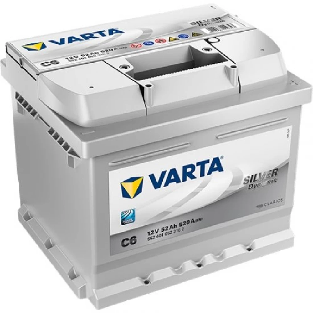 Μπαταρία αυτοκινήτου VARTA 52Ah 520A Silver Dynamic C6 Δεξιά+
