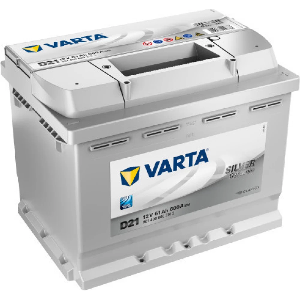 Μπαταρία αυτοκινήτου VARTA 61Ah 600A Silver Dynamic D21 Δεξιά+