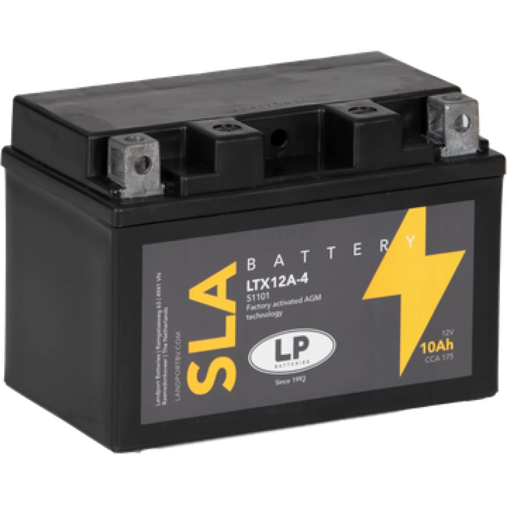 LTX12A-4 (YT12A-BS) Μπαταρία Μοτοσυκλέτας LP SLA 12V 10Ah 175A