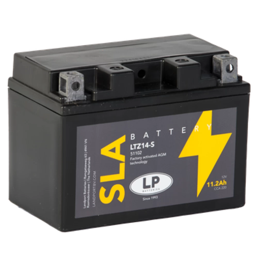 LTZ14-S (YTZ14S, YTZ14S-BS, TTZ14S-BS) Μπαταρία Μοτοσυκλέτας LP SLA 12V 11.2Ah 220A