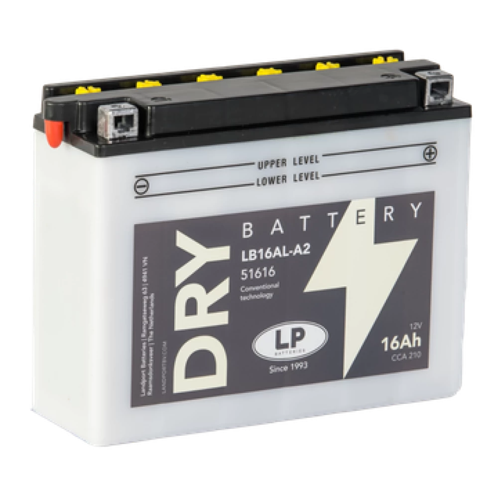 LB16AL-A2 Μπαταρία Μοτοσυκλέτας LP DRY 12V 16Ah 210A