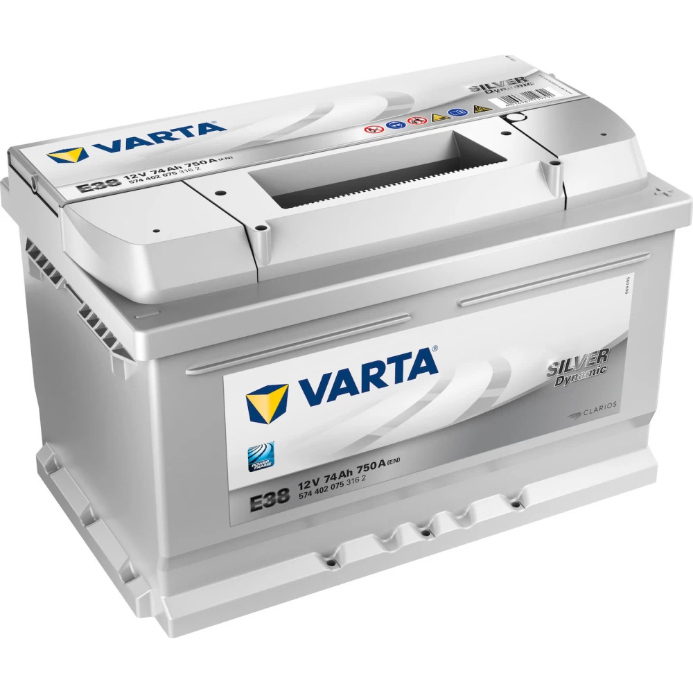 Μπαταρία αυτοκινήτου VARTA 74Ah 750A Silver Dynamic E38 Δεξιά+