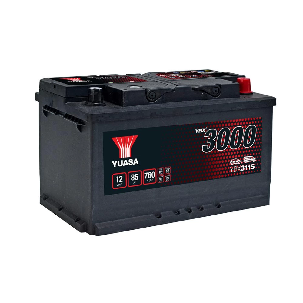 Μπαταρία αυτοκινήτου YBX3115 12V 85Ah 760A Yuasa SMF Battery