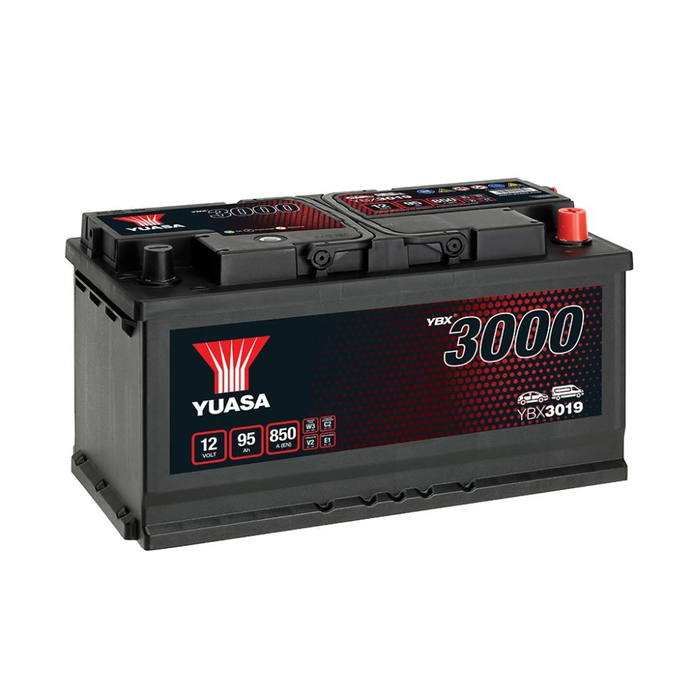 Μπαταρία αυτοκινήτου YBX3019 12V 95Ah 850A Yuasa SMF Battery
