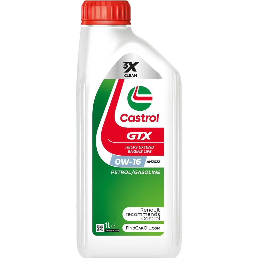 Λιπαντικό Castrol GTX 0W-16 AN2022 1L