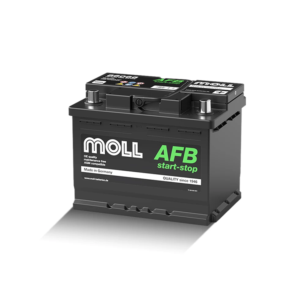 Μπαταρία αυτοκινήτου MOLL 86066 66Ah 680A AGM (AFB) Start - Stop 