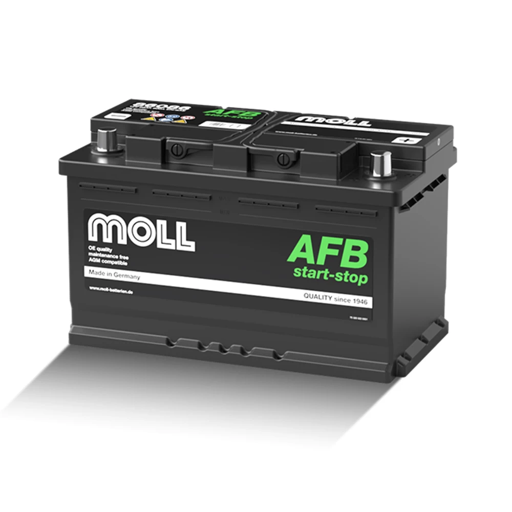 Μπαταρία αυτοκινήτου MOLL 86086 86Ah 800A AGM (AFB) Start - Stop