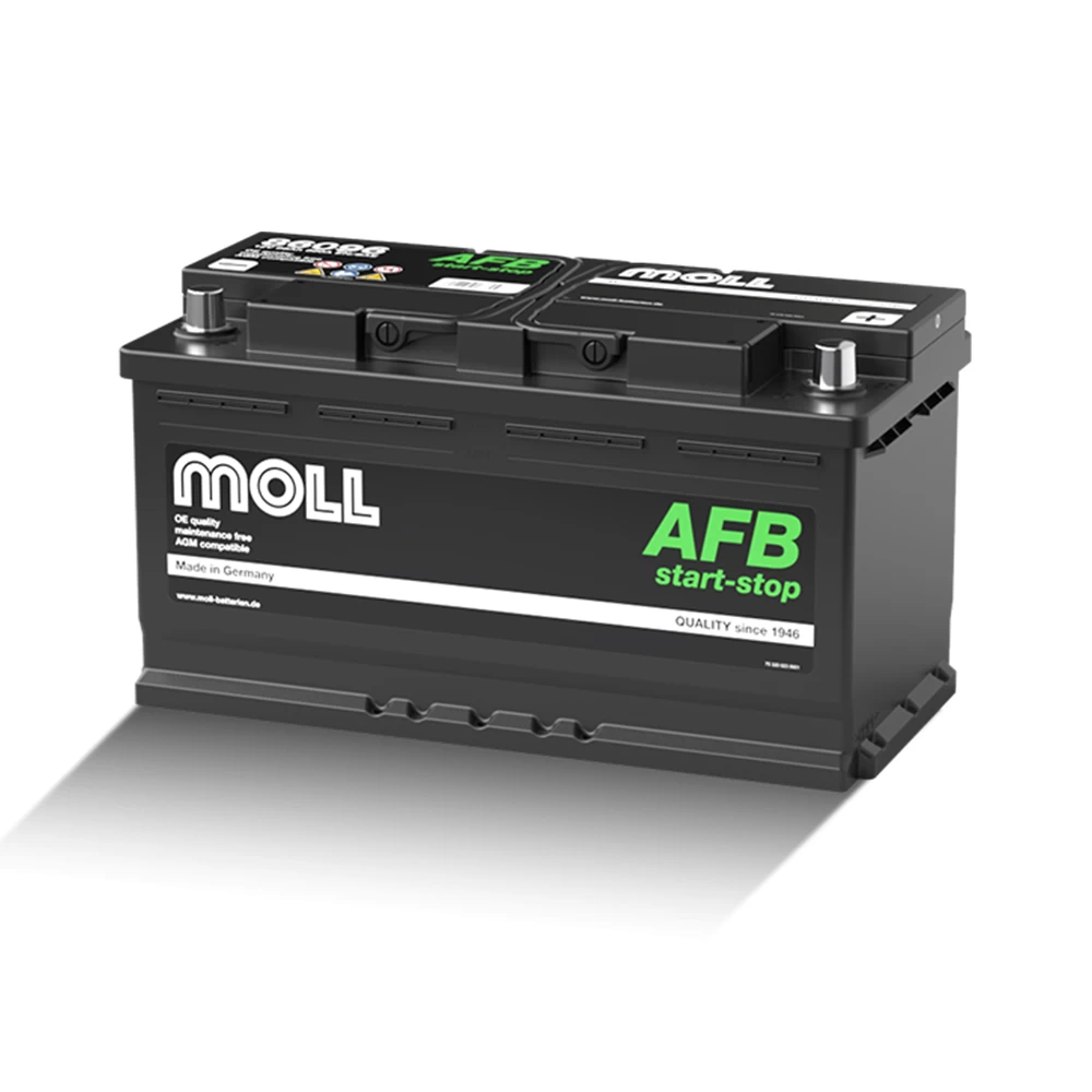 Μπαταρία αυτοκινήτου MOLL 86096 96Ah 860A AGM (AFB) Start - Stop