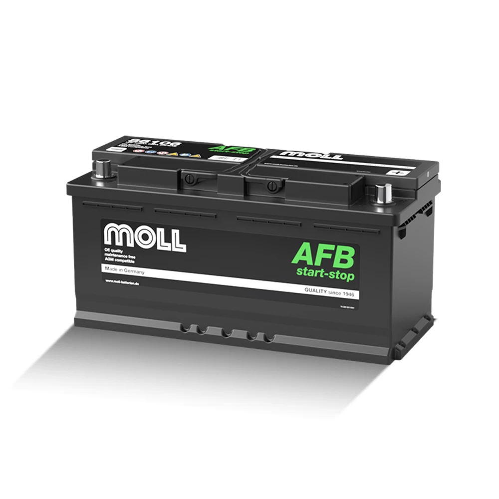 Μπαταρία αυτοκινήτου MOLL 86106 106Ah 950A  AGM (AFB) Start - Stop 