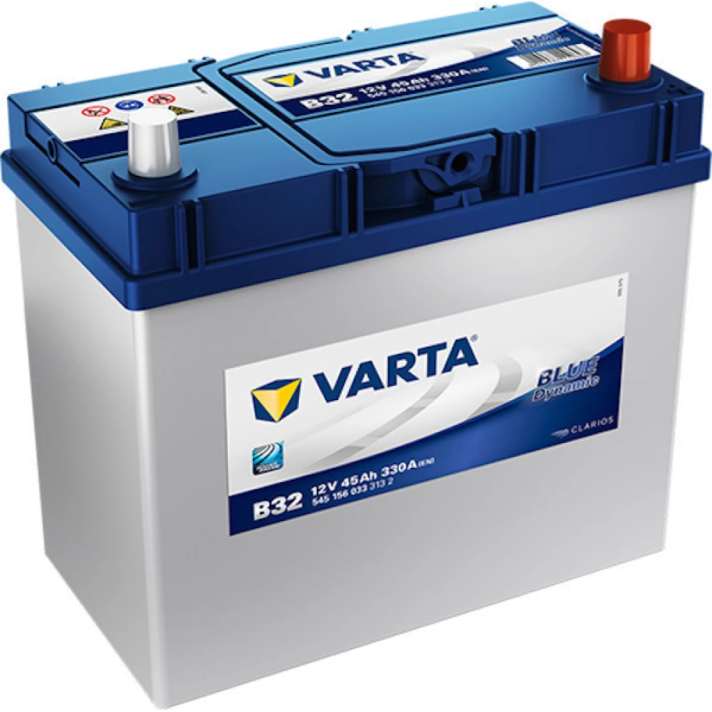 Μπαταρία αυτοκινήτου VARTA 45Ah 330A Blue Dynamic B32 Δεξιά+