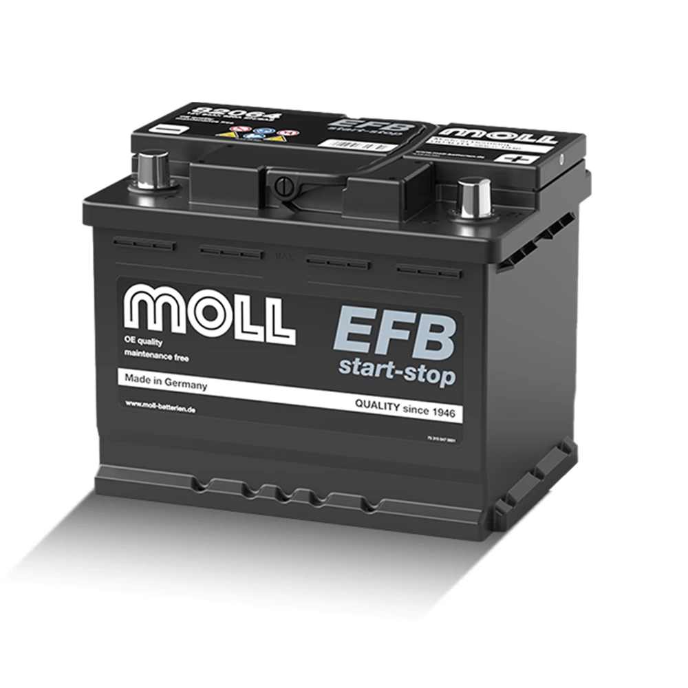 Μπαταρία αυτοκινήτου MOLL 82068 68Ah 660A  EFB Start - Stop