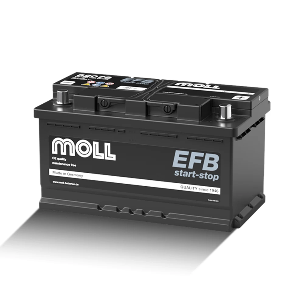 Μπαταρία αυτοκινήτου MOLL 82078 78Ah 740A EFB Start - Stop
