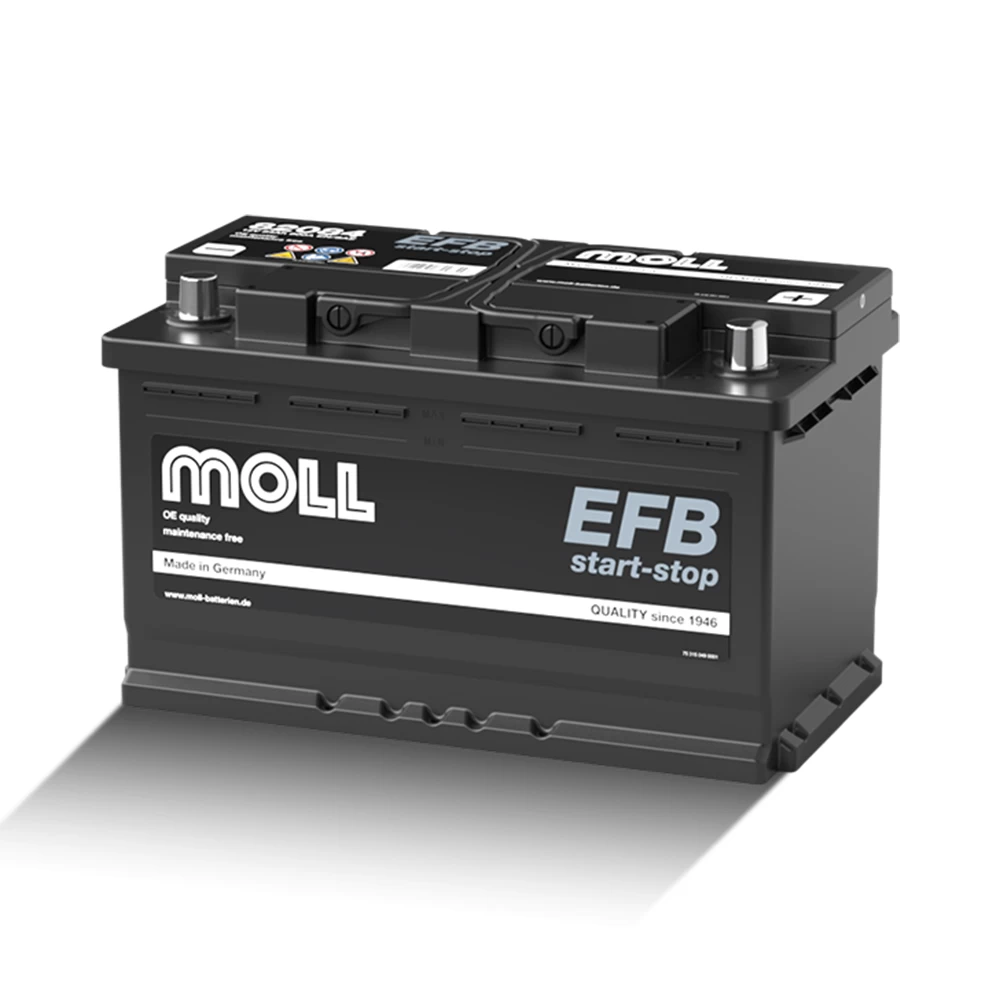 Μπαταρία αυτοκινήτου MOLL 82084 84Ah 800A EFB Start - Stop