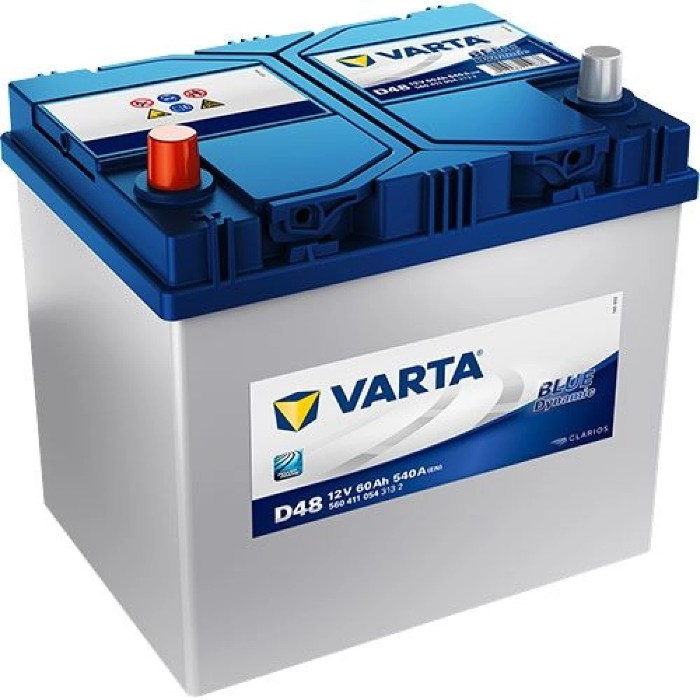 Μπαταρία αυτοκινήτου VARTA 60Ah 540A Blue Dynamic D48