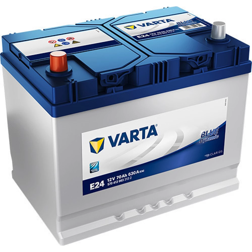 Μπαταρία αυτοκινήτου VARTA 70Ah 630A Blue Dynamic E24 Αριστερά+