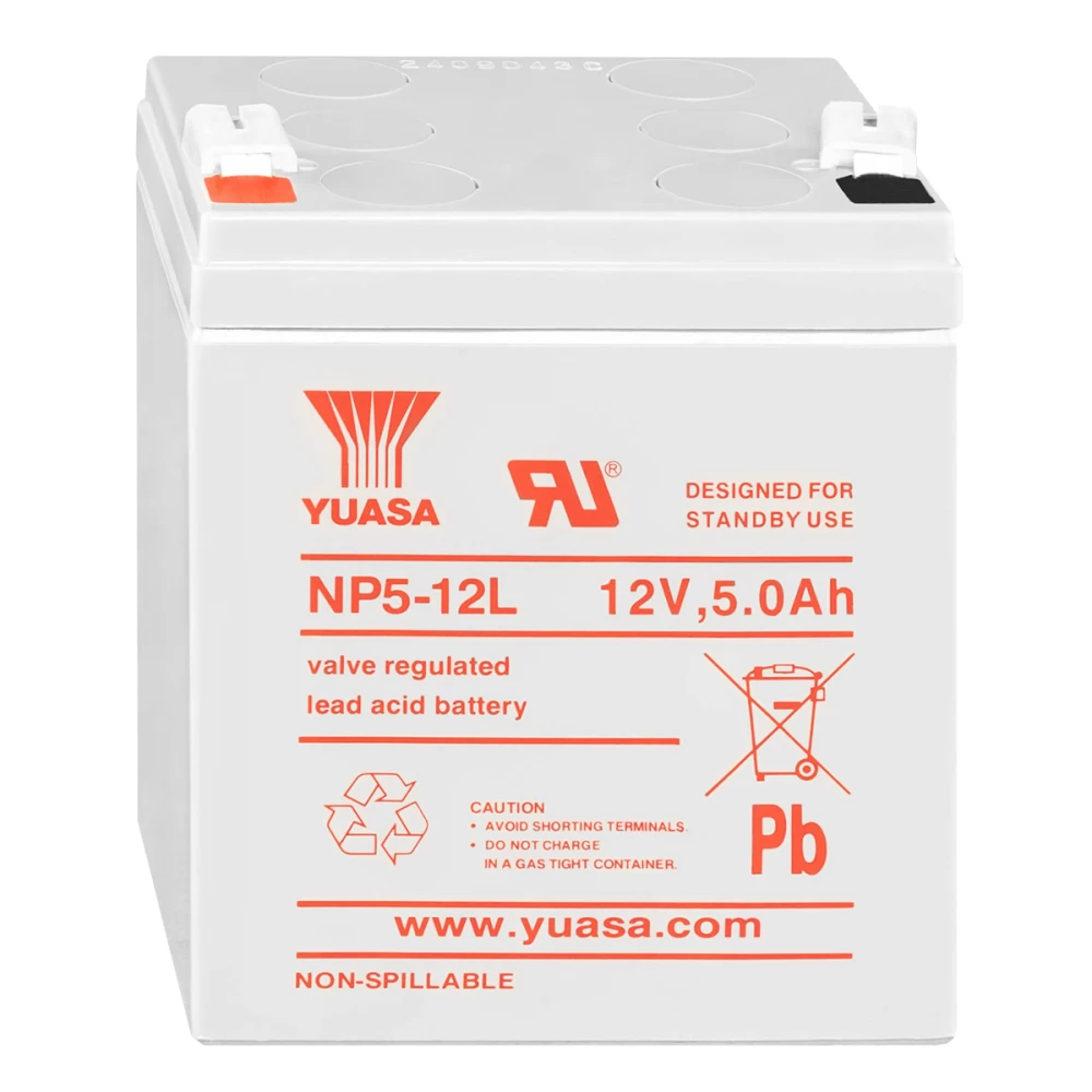 Μπαταρία VRLA YUASA NP5-12L | 12V 5Ah