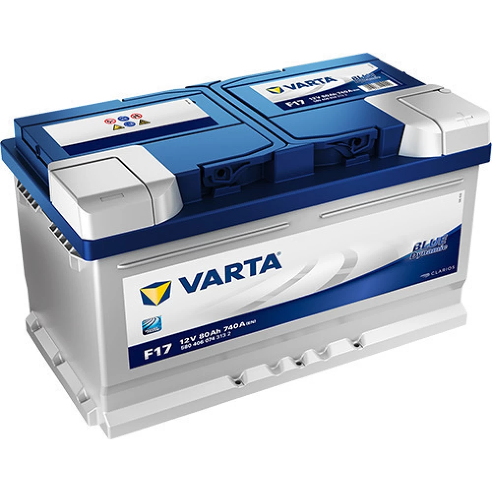 Μπαταρία αυτοκινήτου VARTA 80Ah 740A Blue Dynamic F17 Δεξιά+